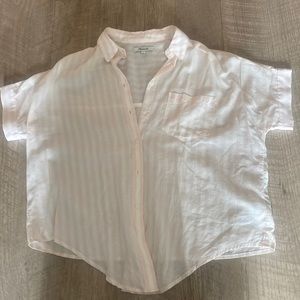 Madewell short sleeve button up